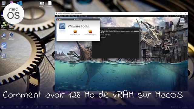 Comment avoir 128 Mo de vRAM sur MacOS avec VirtualBox