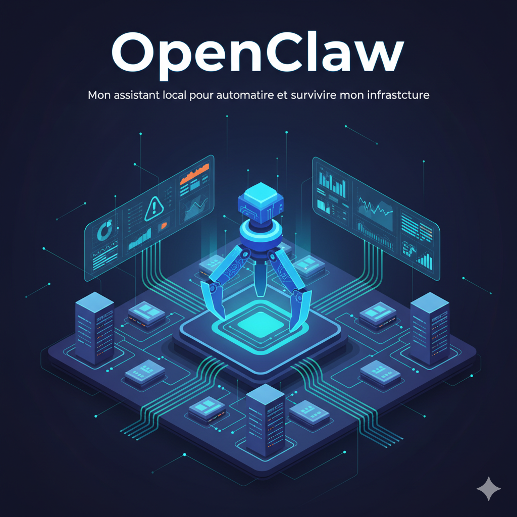 OpenClaw : Mon assistant local pour automatiser et surveiller mon infrastructure